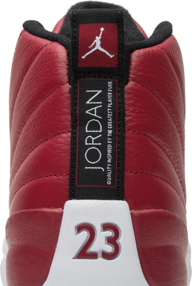Air Jordan 12 Retro Gym Sneakers, Dark Red