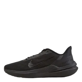 Air Winflo 9 Men's Road Running Shoes BLACK/DK SMOKE GREY