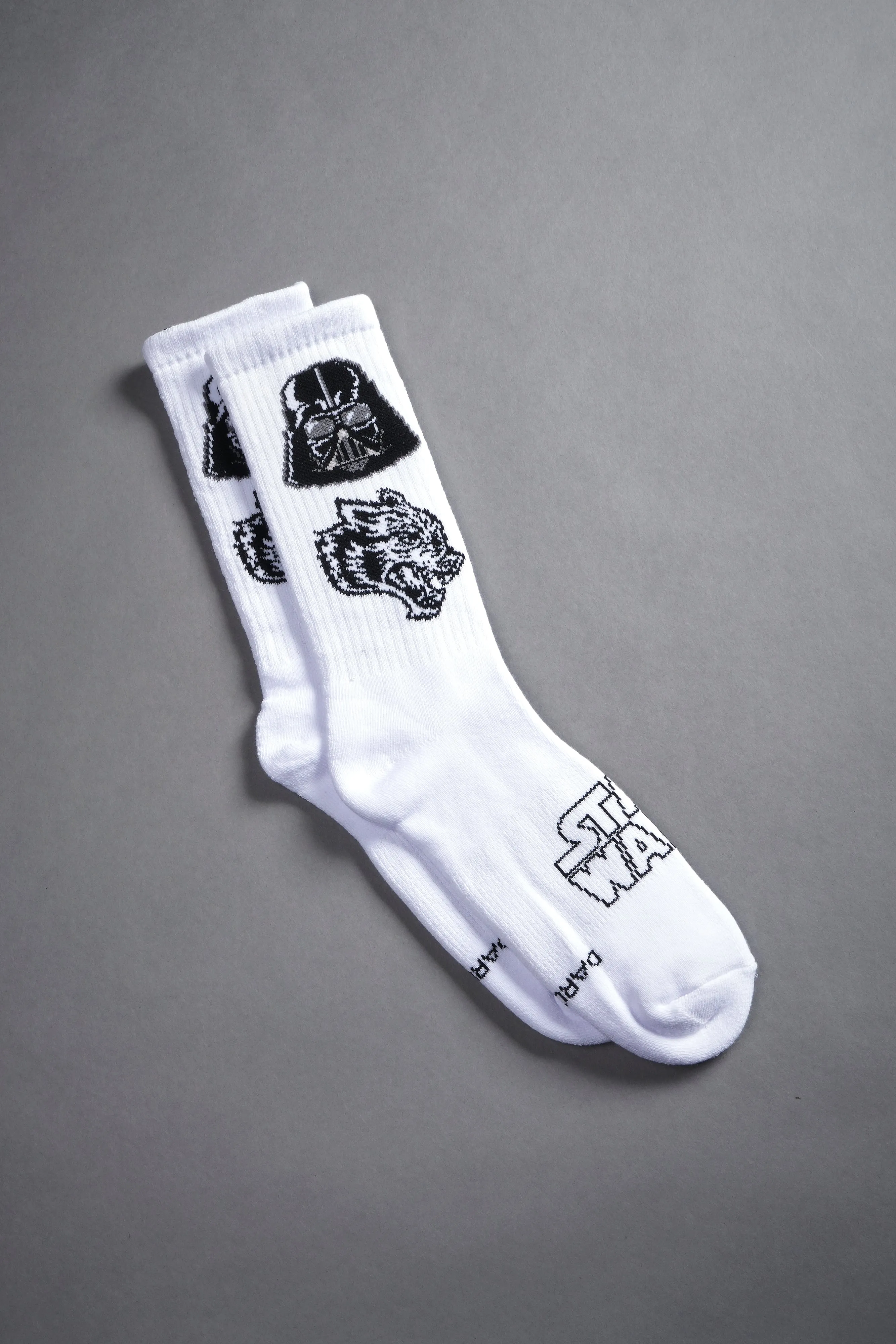 Big Wolf Vader Classic Socks in White