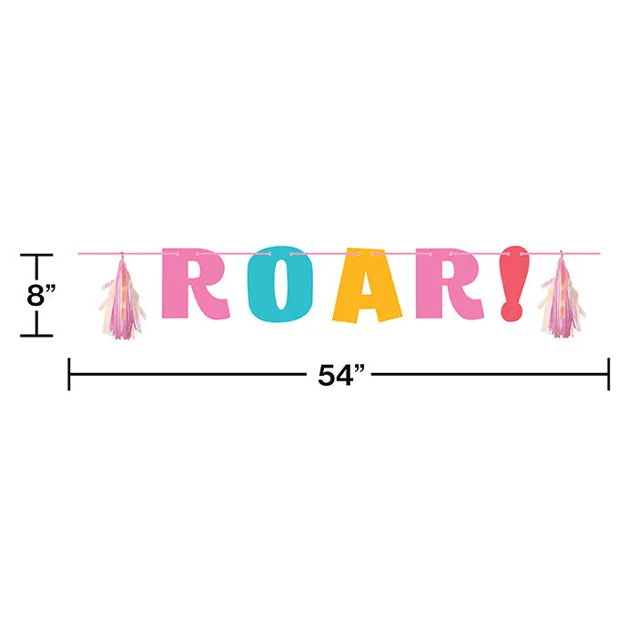 Bulk Girl Dino Banners (6 per Case)