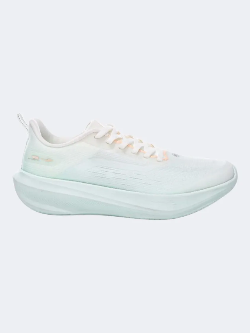 Erke Women Running Shoes Light White/Green