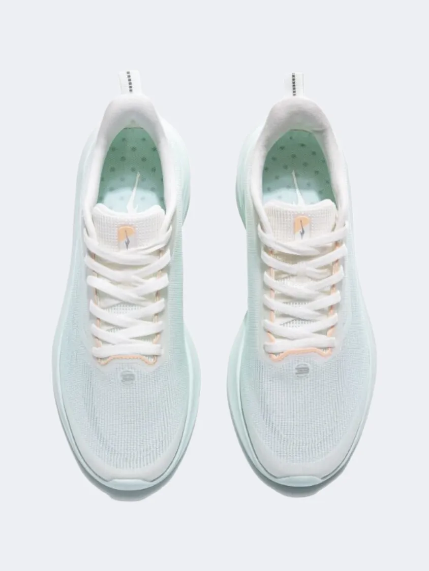Erke Women Running Shoes Light White/Green