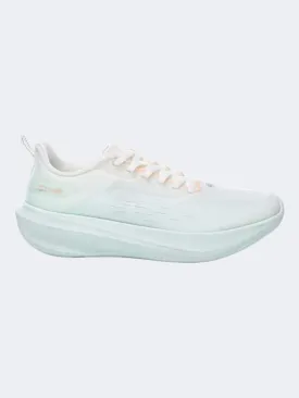 Erke Women Running Shoes Light White/Green