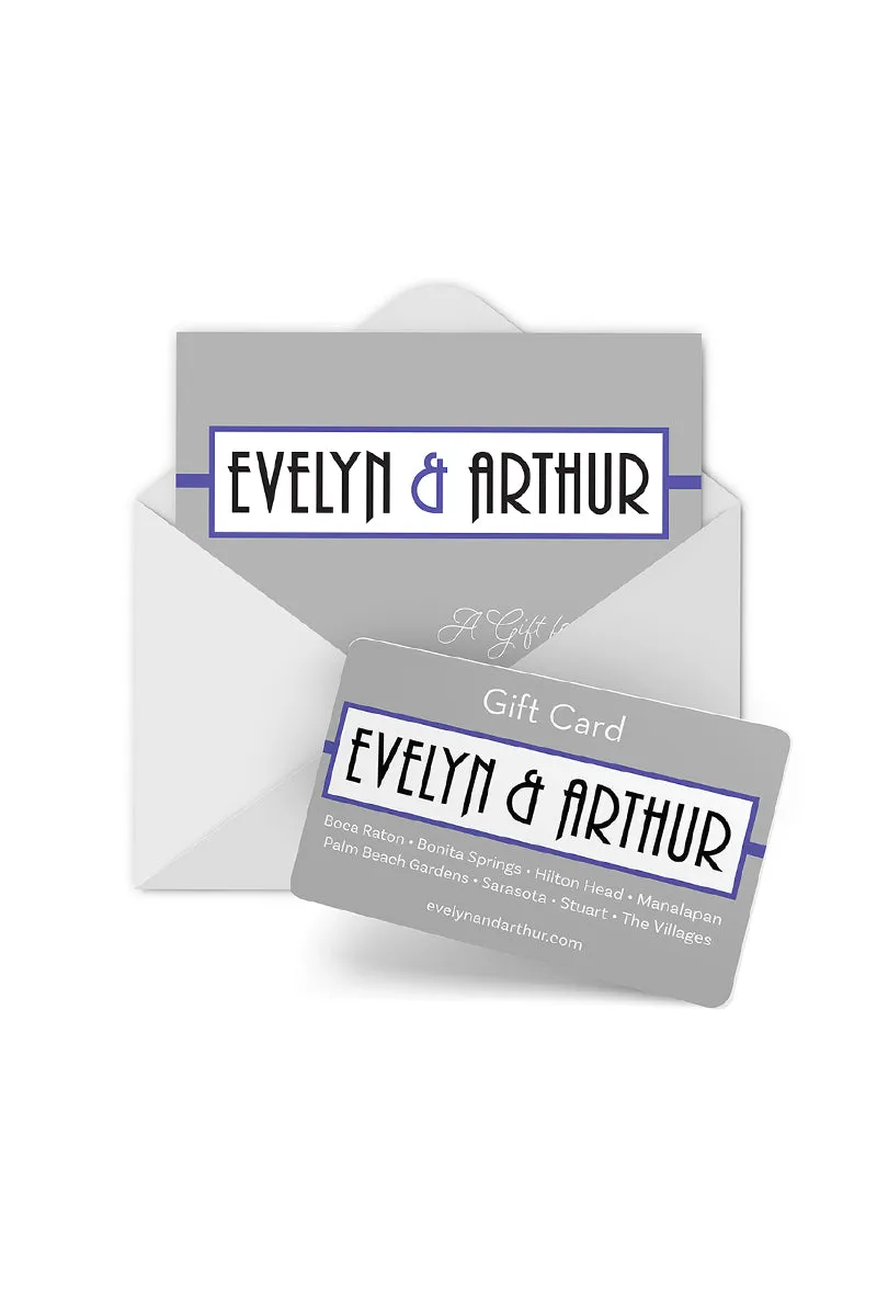 Evelyn & Arthur Mailed Gift Card