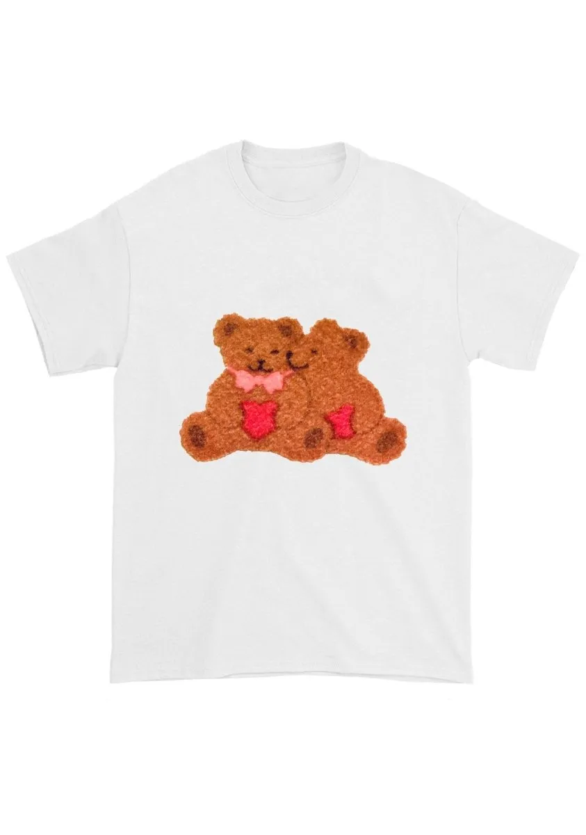 Fuzzy Bear Chunky Shirt