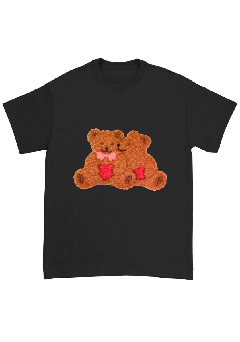 Fuzzy Bear Chunky Shirt
