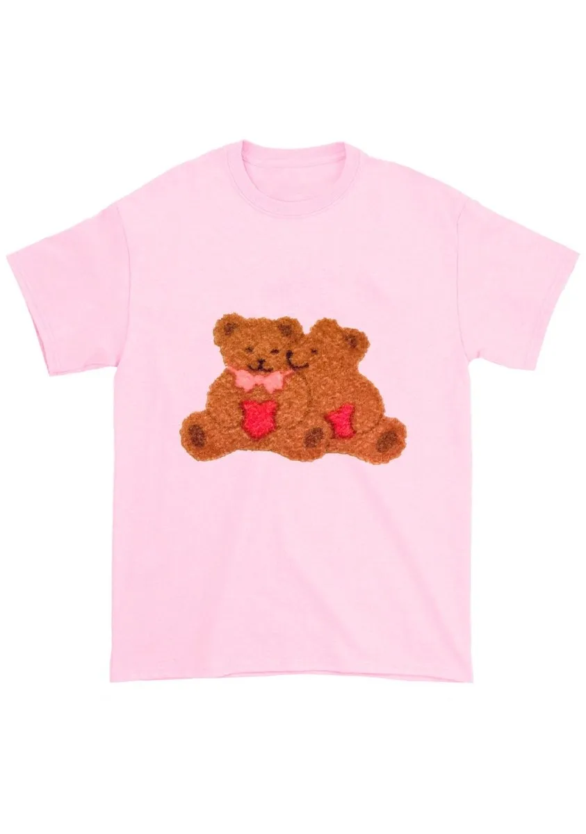 Fuzzy Bear Chunky Shirt