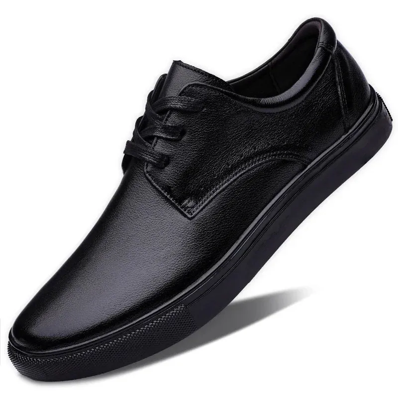 Hnzxzm Italian Mens Shoes Casual Luxury Brand Men Loafers Genuine Leather Moccasins Breathable Shoes Black White Fashion Sneakers