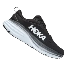 Hoka Bondi 8 Womens Black/White