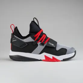 Kids' Intermediate Basketball Shoes SS500M - Black/Red