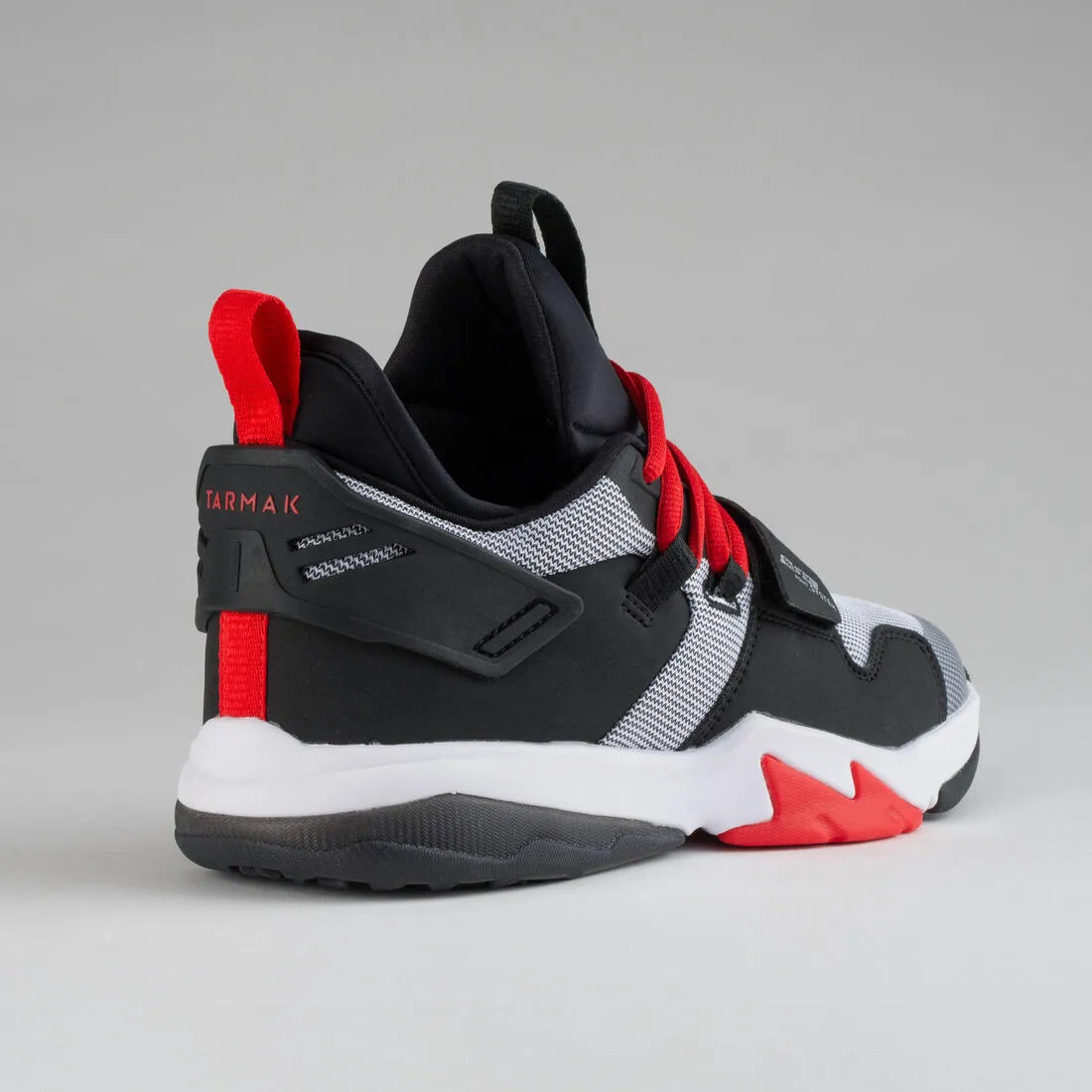 Kids' Intermediate Basketball Shoes SS500M - Black/Red