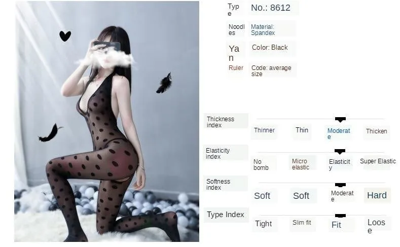 Polkadot Mesh Bodysuit