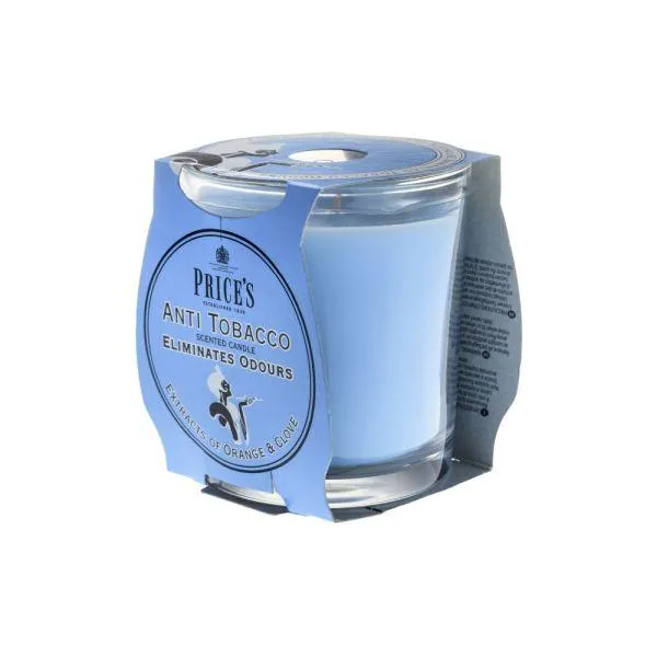 Prices Odour Eliminating Anti Tobacco Jar Candle