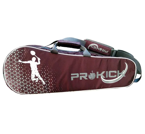 Prokick Badminton Kitbag with Double Zipper Compartments