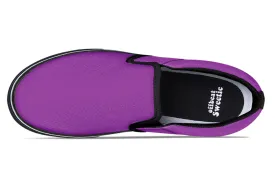 Purple Reign Slip Ons