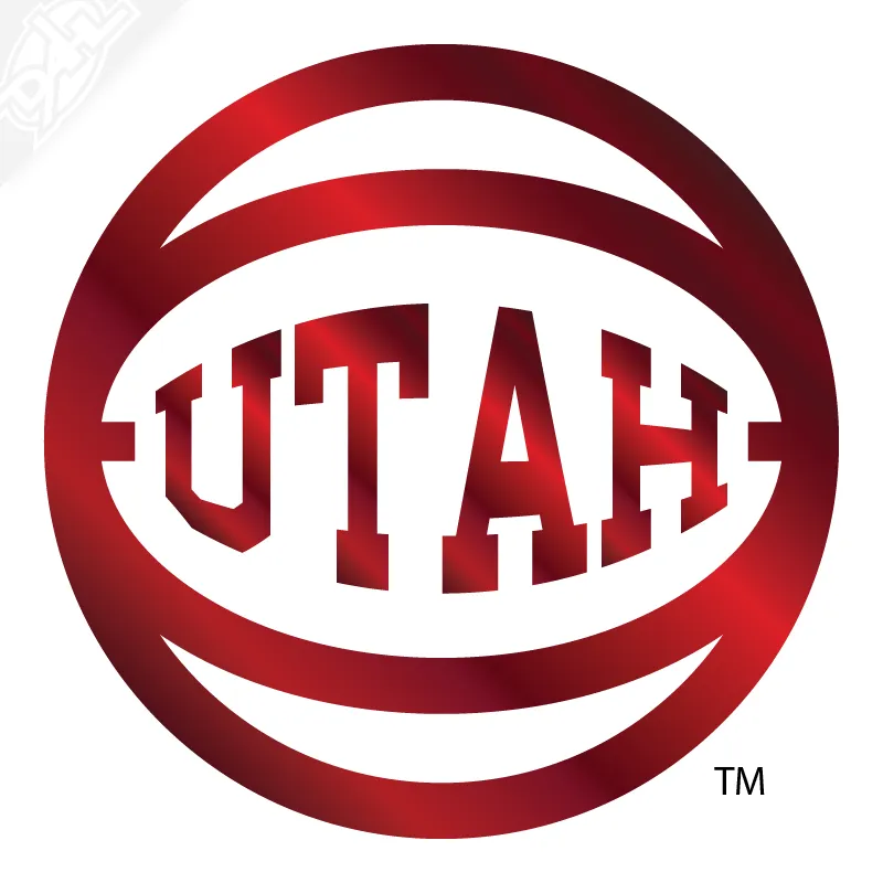 Retro Utah Basketball Vinyl Decal