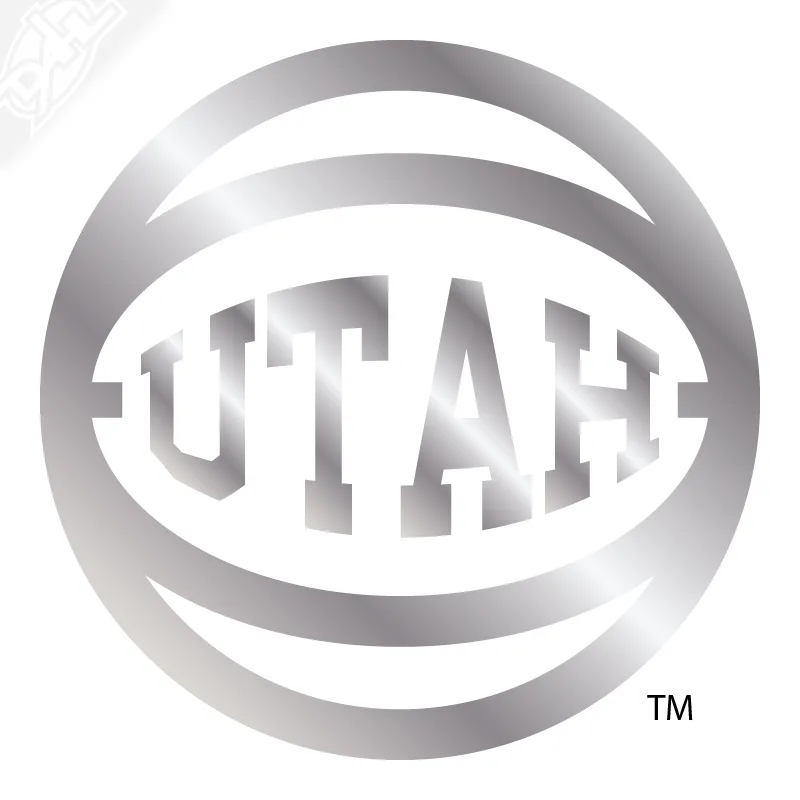 Retro Utah Basketball Vinyl Decal