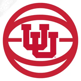 Retro UU Basketball Vinyl Decal