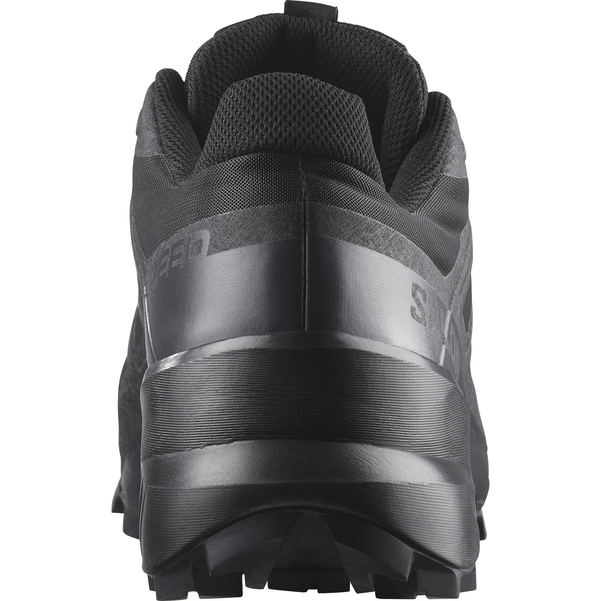 Salomon Men's SPEEDCROSS Trail Running Shoes for Men, Black / Black / Phantom, 10.5