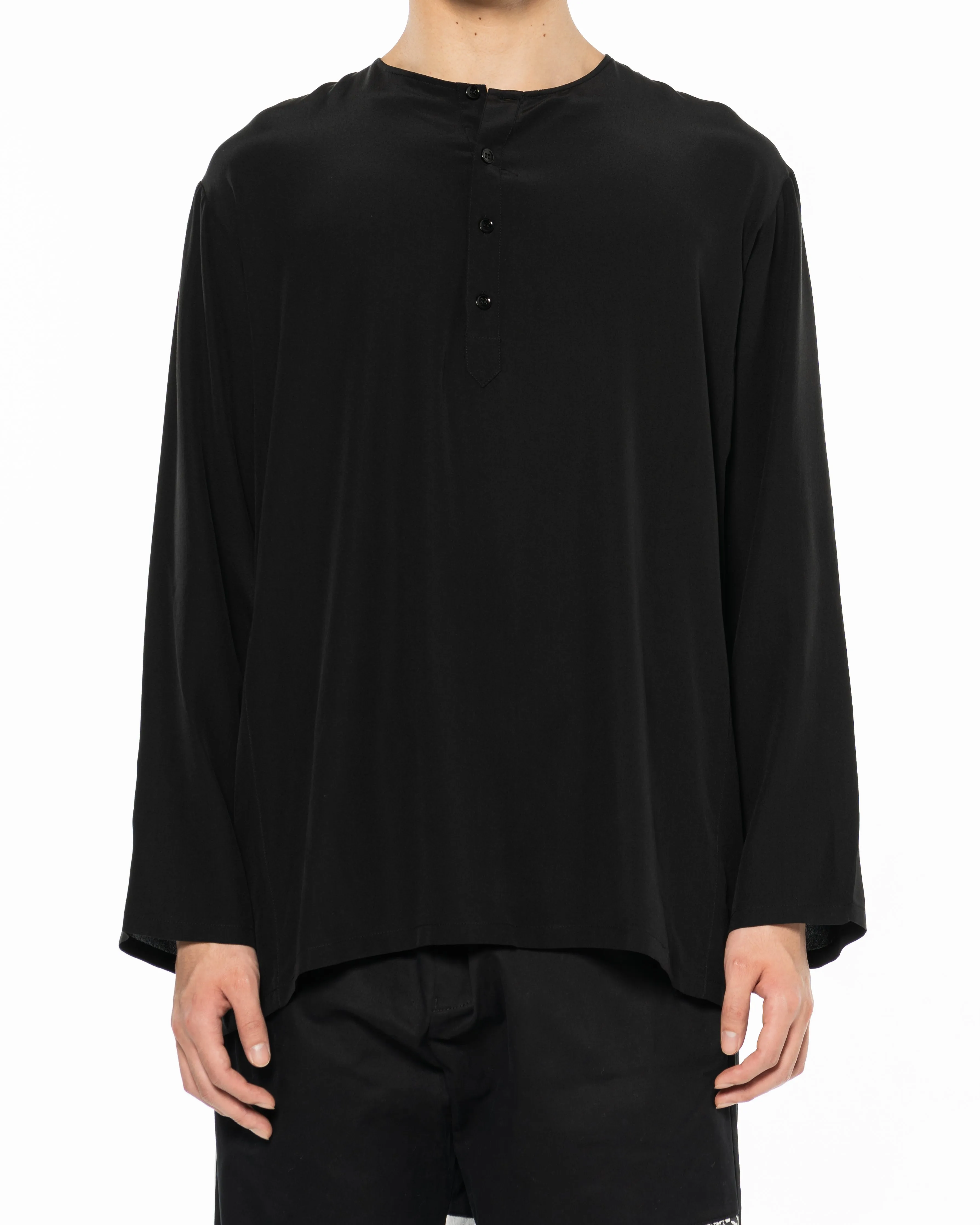 Silk Henley