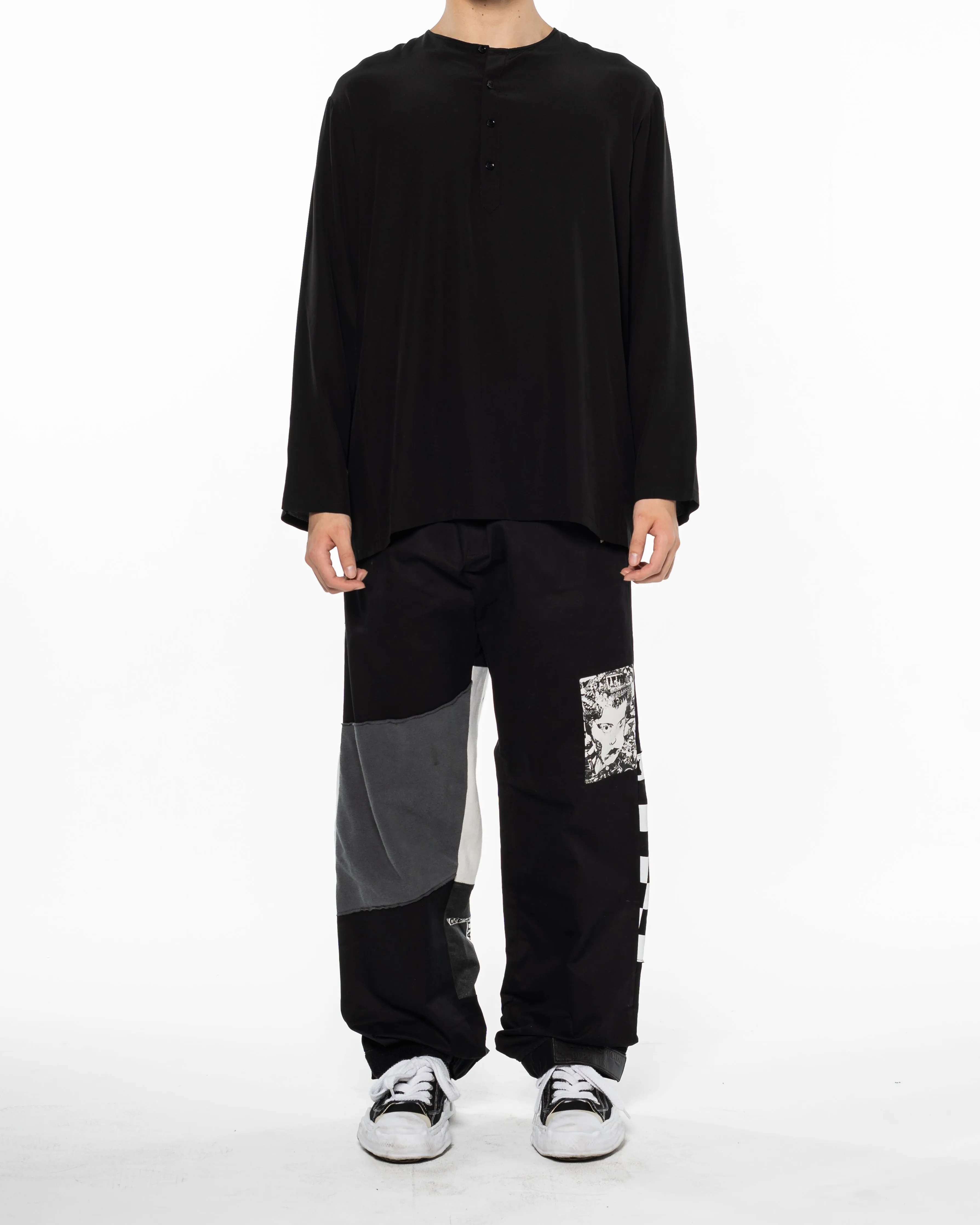 Silk Henley
