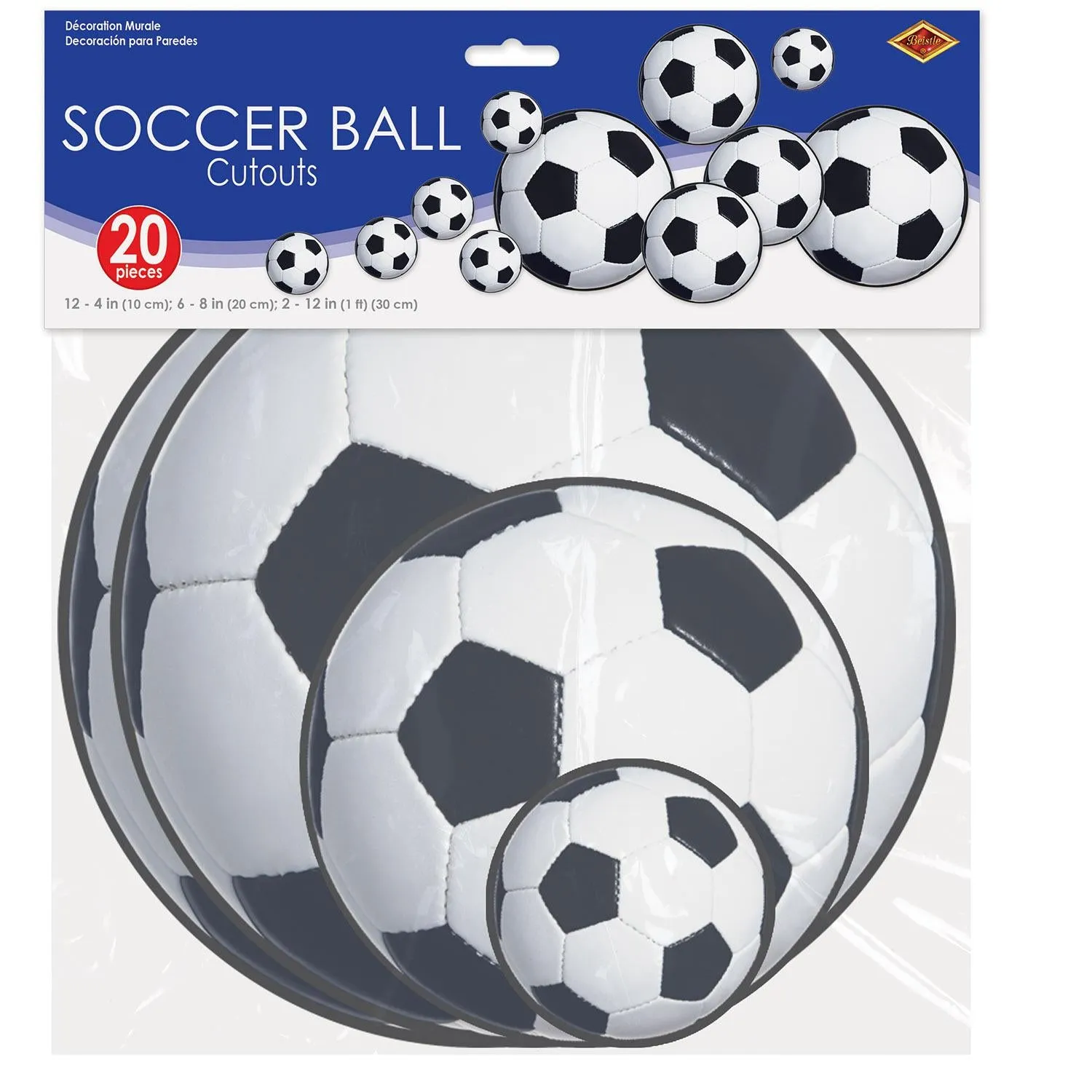 Soccer Ball Party Cutouts (20 per Package)