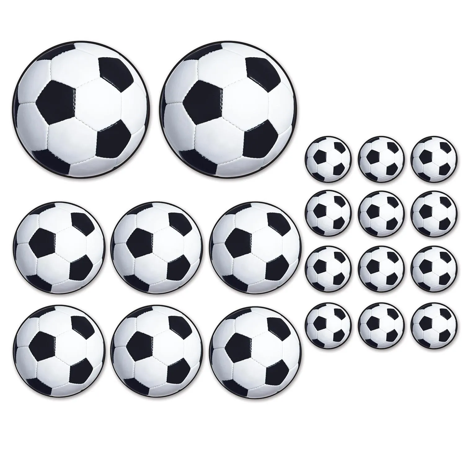 Soccer Ball Party Cutouts (20 per Package)