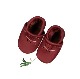 The Leather Mocc - Raspberry