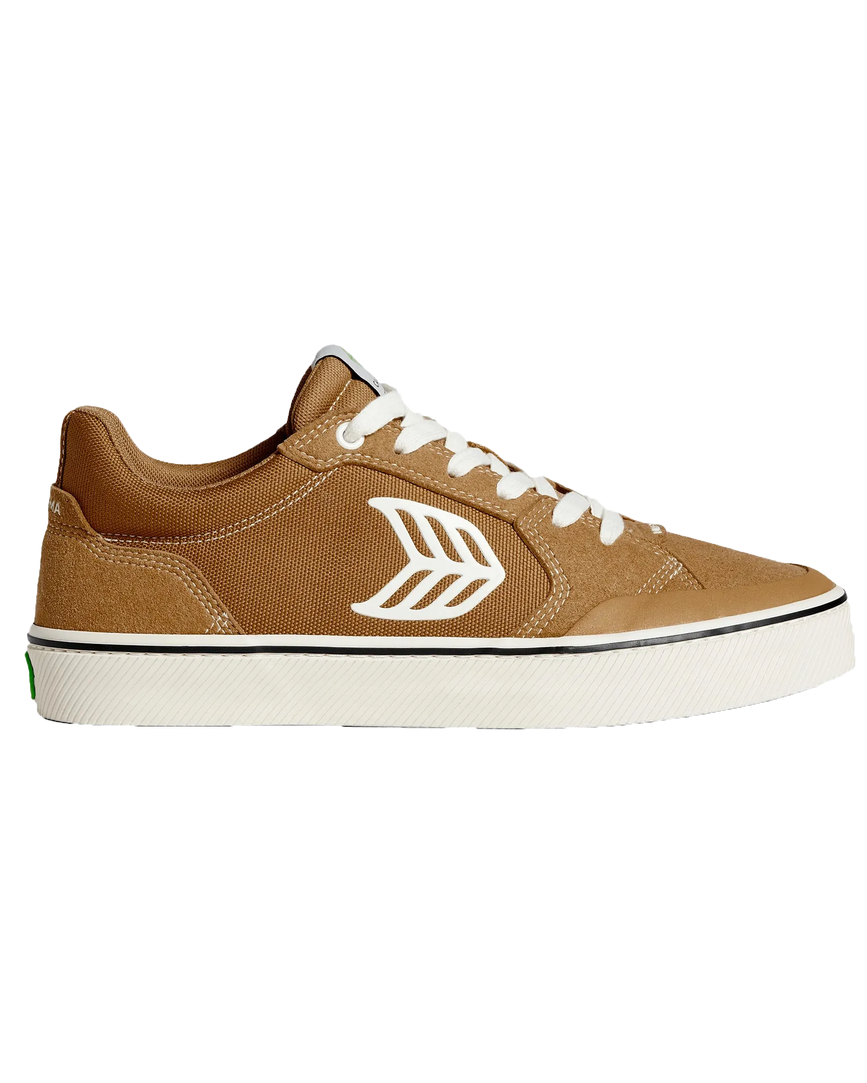The Vallely Skate Shoes in Camel & Ivory