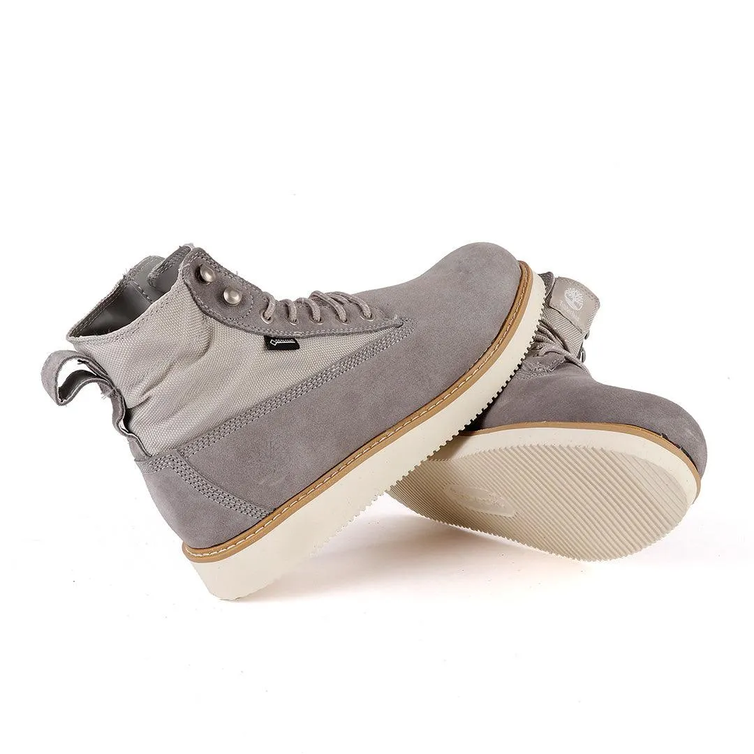 Timberland Icon Roll-Top Grey Leather Boot