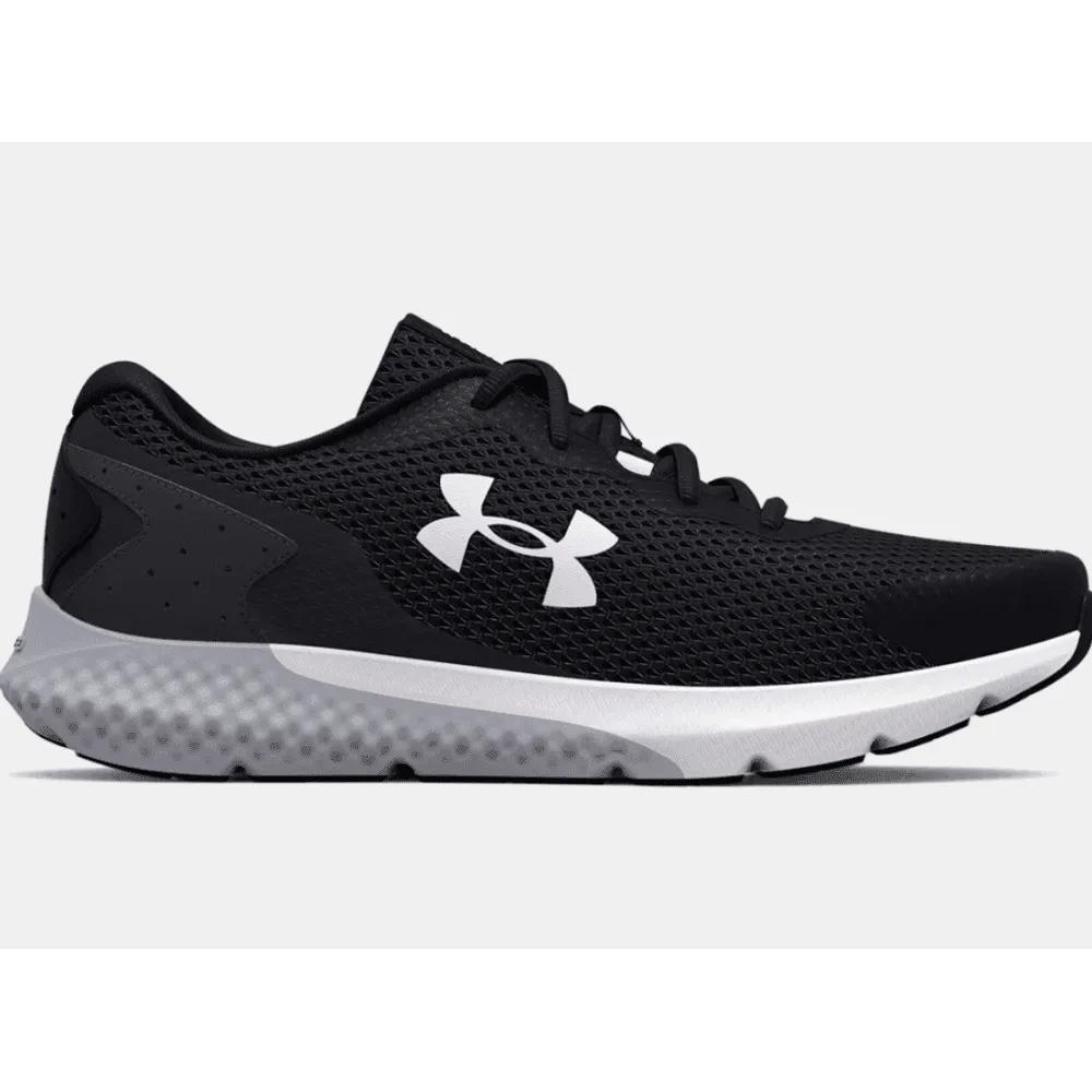 Under Armour Mens Charges Rogue 3 Trainer Black/Grey