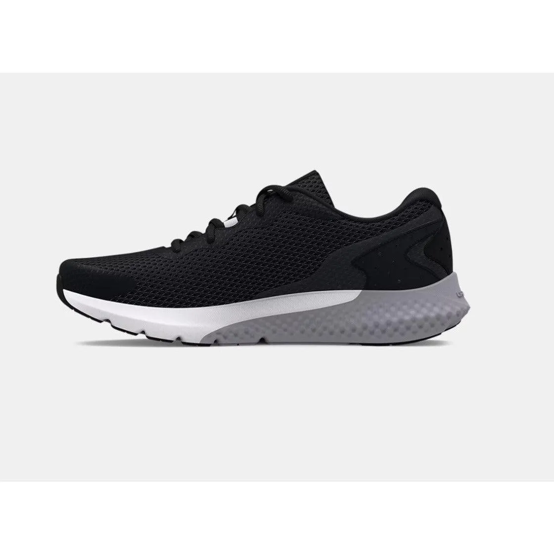 Under Armour Mens Charges Rogue 3 Trainer Black/Grey