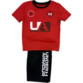 Under Armour Tech Soccer Short Set-Red