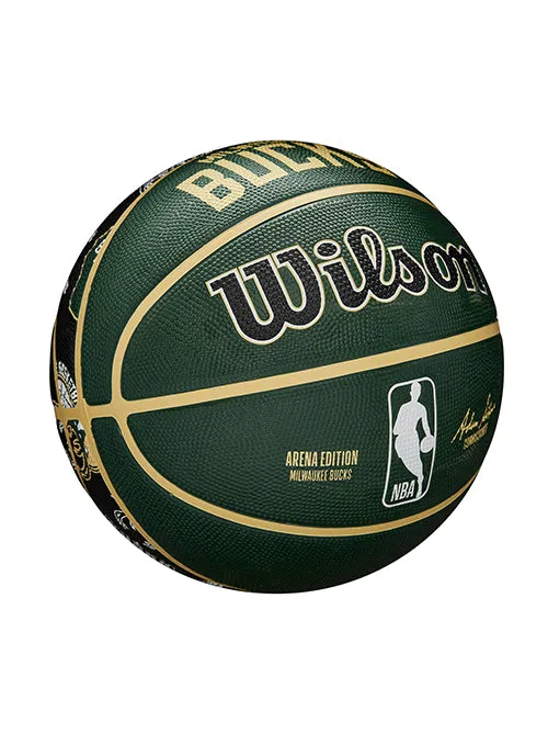 Wilson All Over Print Milwaukee Bucks Full Basketball