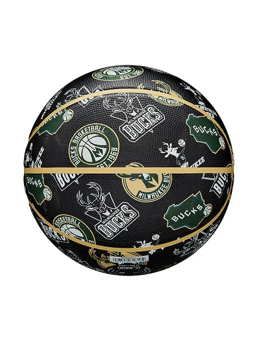 Wilson All Over Print Milwaukee Bucks Full Basketball